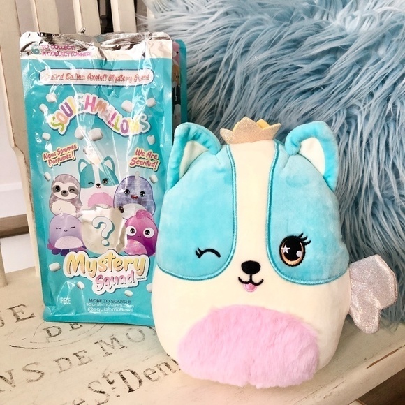Squishmallows, CORGI Dog, Princess, Limited Edition, MYSTERY Squad, 8" Plush NEW - Picture 2 of 16